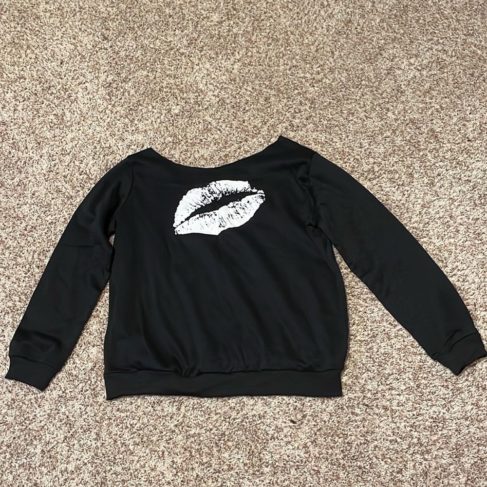 Off Shoulder Sweater- 3XL
